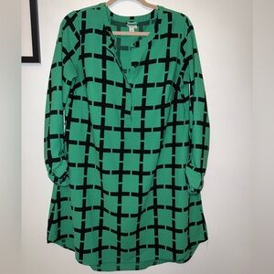 Merona Long-Sleeve dress - size large